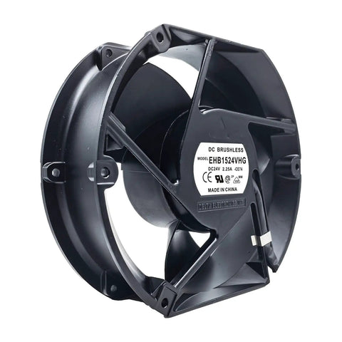 172mm Server Rack Fan With 3 Wire Waterproof Interface 24V Inverter Fan 172mm By 150mm By 51mm Dual Ball Bearing Ventilator