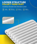 Close-up of 3-stage nanofiber engine air filter for Toyota Camry 2007-2017 and Venza 2009-2016 CA10171, highlighting material texture.
