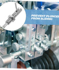 Heavy Duty Stainless Steel Indexing Plunger Pin With Durable Spring Latch Secure Locking Mechanism For Cabinets And Workshop Gear Easy Install And Built Tough As Nails Every Day mounted in machinery to prevent sliding.