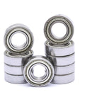 Set of 10 FKG 688-ZZ deep groove ball bearings, 8x16x5 mm, double metal shields