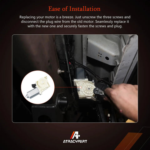 Installation of Direct Replacement Electric Side Step Motor Kit For Running Boards, Compatible With GM Dodge Hummer SUVs