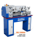 Mechmaxx Metal Lathe Machine 11By30High Precision Benchtop With Brushless Motor And Variable Speed 0-2000 RPM Ideal For Metalworking Projects Powerful 2HP Small Lathe Without Stand Model 1130V shown with optional stands.