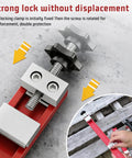 Circular Saw Guide Rail For Woodworking Adjustable Aluminum Base Rock Solid No Wobble 11.81 Inch Base Electric Saw Guide detail