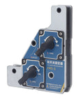 Heavy Duty Welding Magnet With 28kg Pull Force Dual Switch for precise angle fixing on steel plates and iron bars.