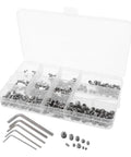 All In One Stainless Steel Screw Set With 400 Pieces Self Tapping Screws And Wrenches Essential Must Have Home And Plumbing Repair Kit