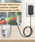 DC Power Transformer Replacement For Water Softeners 7351054 And 7337482 OEM Part Compatible With Kenmore GE Whirlpool Morton NorthStar EcoWater EcoPure And More Easy Plug And Play Power Adapter, 24V cord with plug