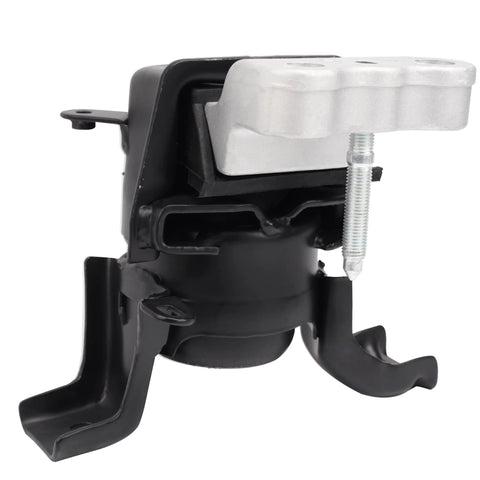 Front view of steel and rubber Beefed Up Engine Mount And Transmission Mount Kit For Toyota Corolla 2009 2010 2011 2012 2013 1.8L Matrix 1.8L And Vibe 2009 2010 1.8L FWD Four Piece Set A62027 A62039 A62023 A62015