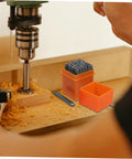 Dope 37 Piece Metal Stamping Kit With Letter Numbers Heart Punches for Wood Plastic Crafting with tools on workbench
