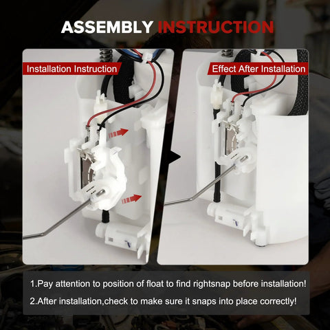 Installation steps for Plug-And-Play Electric Fuel Pump Module Assembly For 2007-2010 Edge And Lincoln MKX 3.5L V6 Replacement
