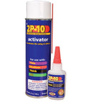 SoloKit Instant Adhesive And Activator Set For Woodworking Bonds In Ten Seconds Cures To Four Thousand PSI In Thirty Seconds With Activator