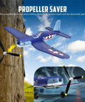 RC Planes For Adults With 4 Channel RTF F4U Corsair Fighters, propeller saver feature, outdoor flying