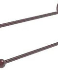 Astor Place Collection 18 Inch Double Towel Bar In Antique Copper Solid Brass Bath Hardware With Concealed Mounting Dual Bar