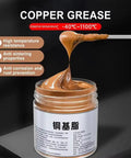 Copper Based Anti Seize Grease 100g Waterproof Long Lasting Paste for Brake Bolts Exhaust Nuts in a jar