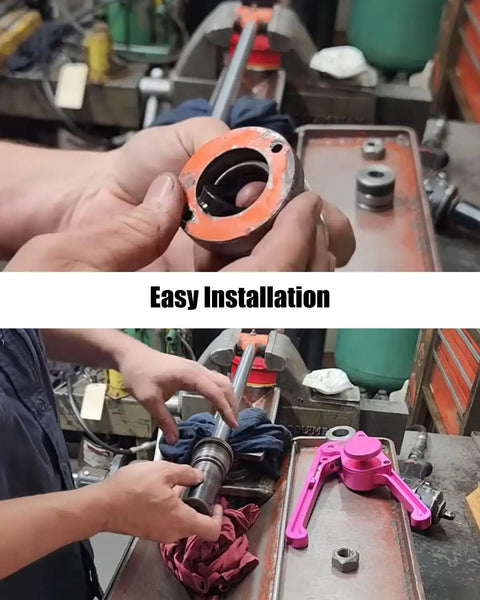 Hydraulic Cylinder Seal Kit For Front End Loaders Built Tough Pro Grade Replacement Fits Two And A Half Inch Cylinders And One And A Half Inch Rod For Loader Models 235 245 310 315 345 385 542 And 220 With Two And A Quarter Inch Bore installed on hydraulic rod