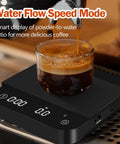 Palm Size Coffee Scale With Timer Auto Precision Espresso Scale 0.1g To 2000g Rechargeable Battery Mini Kitchen Gadget
