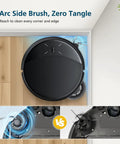 Roborock Compatible Accessories Kit For 10R And 20 Series Qrevo CurvX And Edge 2 Replacement Parts With Precise Fit Easy Install Durable Build And Great Value Upgrade For Your Vacuum Cleaner side brush shown cleaning corner
