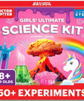 Girls Science Kit Chemistry Set For Kids Ages 8 To 14 Ultimate STEM Toy With 50 Plus Experiments Learning Projects