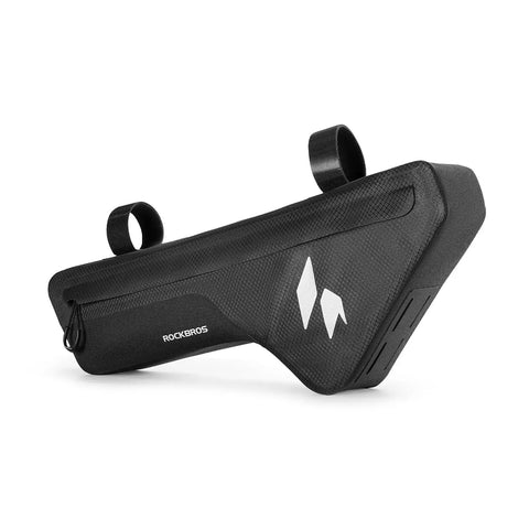 Waterproof Bike Frame Bag With Seamless One Piece Construction Front Bag With Four Sided PP Reinforcement for outdoor rides