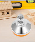 Heavy Duty Leveler Feet with Non Slip Rubber Base for Milling Machines and Woodworking Benches, showing threaded adjuster.