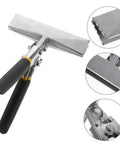 6 Inch Hand Seamer Tool For Metal Bending And Flattening Heavy Duty Pro Grade with Ergonomic Double Sided Pitted Handle