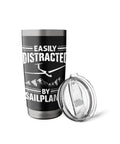 Glider Pilot Stainless Steel Insulated Tumbler For Sailplane Enthusiasts And Aviation Fans Dope Travel Cup with lid