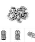 Tough As Nails M6 Spring Ball Plunger Screws 20 Pack Stainless Steel Hex Thread Locking Pins on white background