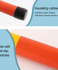 Insulated Rescue Hook For High Voltage Emergencies, Portable Hot Stick With 8m Reach, Beefed Up Heavy Duty Safety Tool For Power Stations, rubber grip close-up