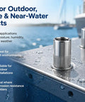 304 Stainless Steel M6 Rivet Nuts And Button Head Bolts 1 Inch Go To Marine Automotive And Outdoor Projects With Washers