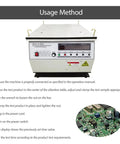 Vibration Test Bench For Electronics And Toys With 40Kg Load Capacity Pro Grade Vibration Testing Table 1200W 110V Power Silent Industrial Steel Platform Auto Transport Simulation And Durable Build, shown with control panel