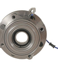 Heavy Duty Front Wheel Bearing And Hub Assembly For 2017 To 2019 Ford F 250 And F 350 Super Duty 4wd, close-up view.