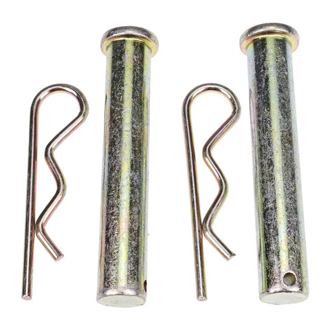 Two Pack Lift Cylinder Clevis Pin Kit For Power V And Power VXT With RT2 And RT3 Mounts, steel pins and clips included