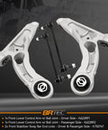 Chrysler 200 Front Lower Control Arms Kit 4Pcs Replacement Suspension Set For 2015 2016 2017 Models Excluding 17 Inch Wheels Includes Stabilizer Sway Bar End Links showing front control arms and links