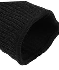 Close-up view of Heavy Duty Cut Resistant Arm Guards And Thorn Proof Work Sleeves in black, showcasing elastic grip design.