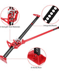 High Lift Recovery Jack 33 Inch 3.5 Ton Heavy Duty Off Road Farm Lifting Equipment with wide base and integrated boom