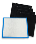 Replacement Filter Kit With True HEPA And Four Activated Carbon Pre-Filters For HoMedics Total Clean AF-20 AP-25 AR-20 Air Purifiers
