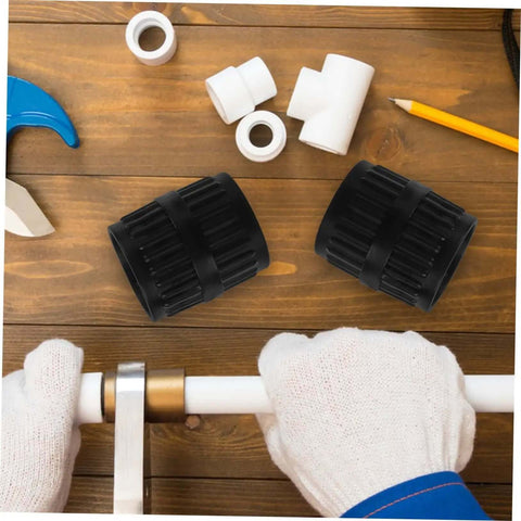 Portable Tubing Reamer Tools Inner Outer Deburring Beveling For Copper Pipes With Quick Edge Removal on a wooden table
