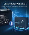12V 30A PWM Solar Charge Controller With 4 Stage Charging For Lithium Gel And Flooded Batteries, showing Bluetooth feature