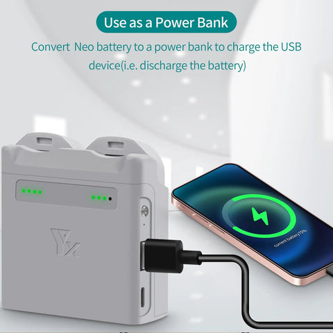 Two Way Charging Hub For Neo Battery System Dope Fast PD45W Charger Case Station Battery Manager charging phone