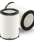 2 Pack VF4000 Replacement Filter for Wet Dry Vacs 5 to 20 Gallons Fits RIDGID Husky 6 to 9 Gallons and Craftsman 17816 Filter