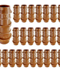 25 Pack Drip Irrigation Barbed Couplings Fittings For 1/2 Inch Tubing No Fuss Install Hose Line Connectors For Drip System Sprinklers Patio Lawn Garden Watering