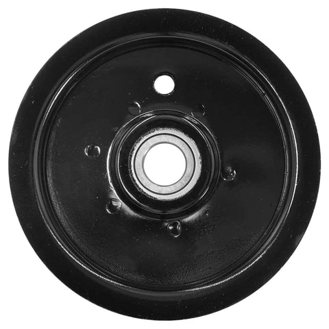 Heavy Duty Replacement Drive Idler Pulley Fits Toro 17 44ZX Z17 44 18 52ZX ZX440 ZX525 Z16 44 18 44ZX Mod C8L 32122 with black finish.