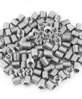 100 Pack Stainless Steel Helical Thread Inserts M8 X 1.25 2D Length For Helicoil Repair, SS304 Coil Wire Inserts For Damaged Threads, Easy Install