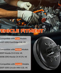 Straight Swap Vacuum Power Brake Booster Built Tough For Smooth Stops Fits 2007 Through 2010 Lincoln Mkx Ford Edge Plus 2007 Through 2015 Mazda Cx9 With 3.5L And 3.7L V6 Engines in car engine compartment with installation