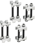 Heavy Duty 2 Way Adjustable Coil Spring Spacers 4 Pack Bulletproof Carbon Steel Suspension Lift Blocks for Trucks and SUV