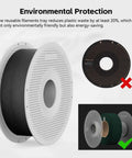 Detachable Filament Spool Holder For Bambu Lab 3D Printers A1 And A1 Mini, eco-friendly reel, white color, reusable system