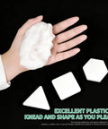 Waterproof Sealant Putty Kit Heavy Duty 20 Pcs Quick Mending Mud showing moldable putty in hand