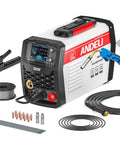 Dual Voltage 200 Amp MIG Welder Portable 110V 220V Gas Or Gasless MIG With Flux MIG Lift TIG And Stick Welding 4 In 1