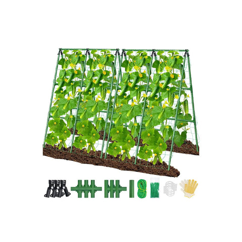trellis kit for climbing plants Two Pack Garden Trellis Adjustable Plant Support ✓