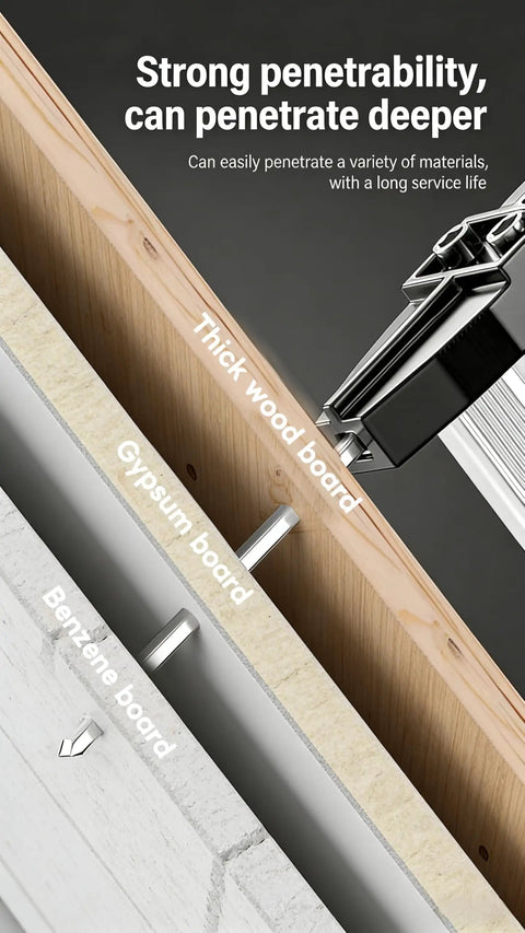 Kickass Durability 18 Gauge Brad Nails Two Inch Galvanized Steel Fasteners For Pneumatic Or Electric Nail Guns used on thick wood, gypsum, and benzene boards.