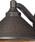 Go To Outdoor Wall Light In Bronze Aluminum Dark Sky Exterior Lantern With Built In LED Downward Lighting 2700K 78 CRI